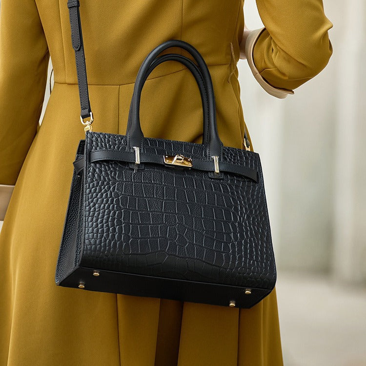 Siena Genuine Leather Satchel Handbag for Women