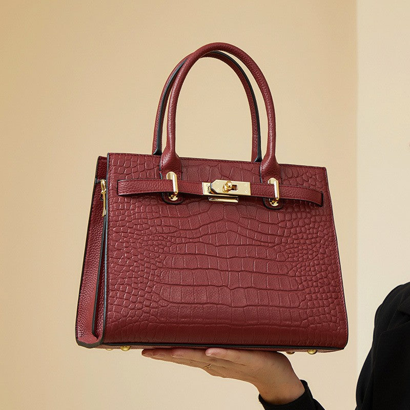 Siena Genuine Leather Satchel Handbag for Women