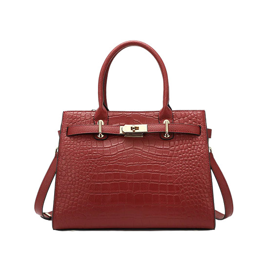 Siena Genuine Leather Satchel Handbag for Women